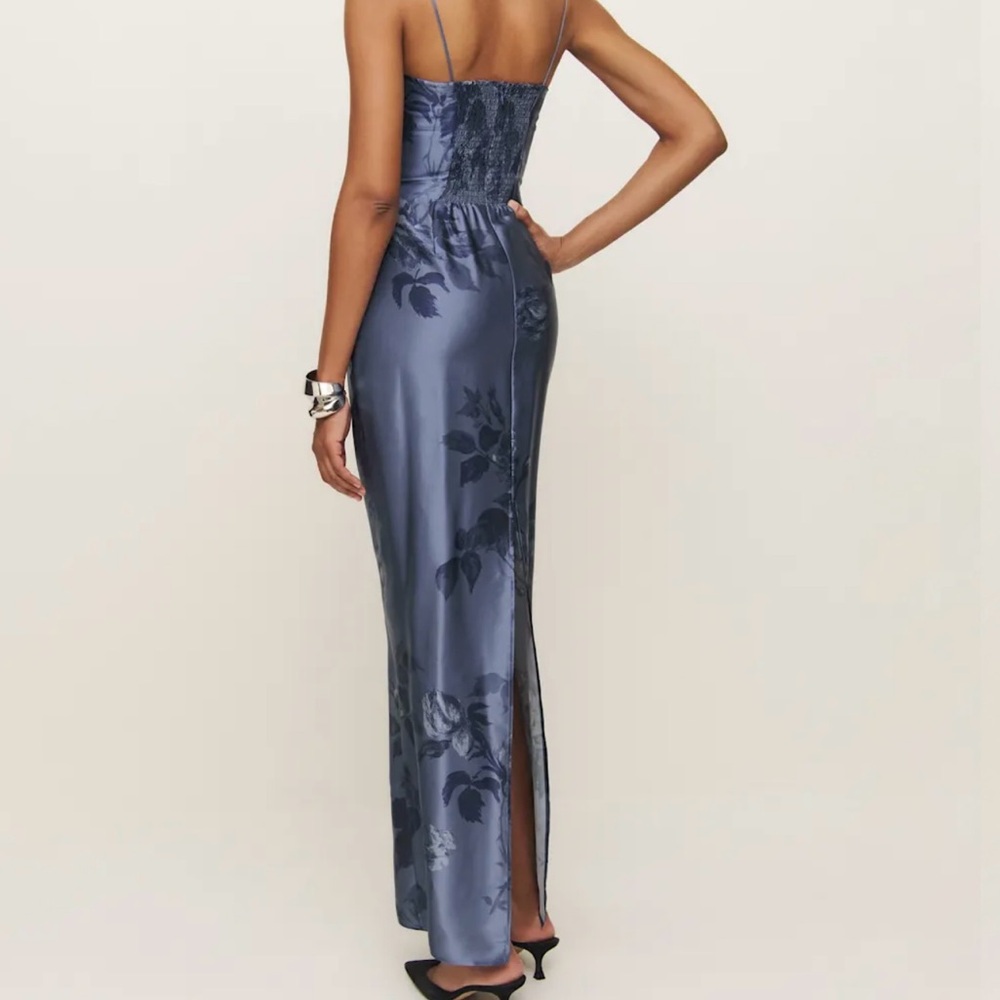 Reformation Frankie Silk Dress. NWT